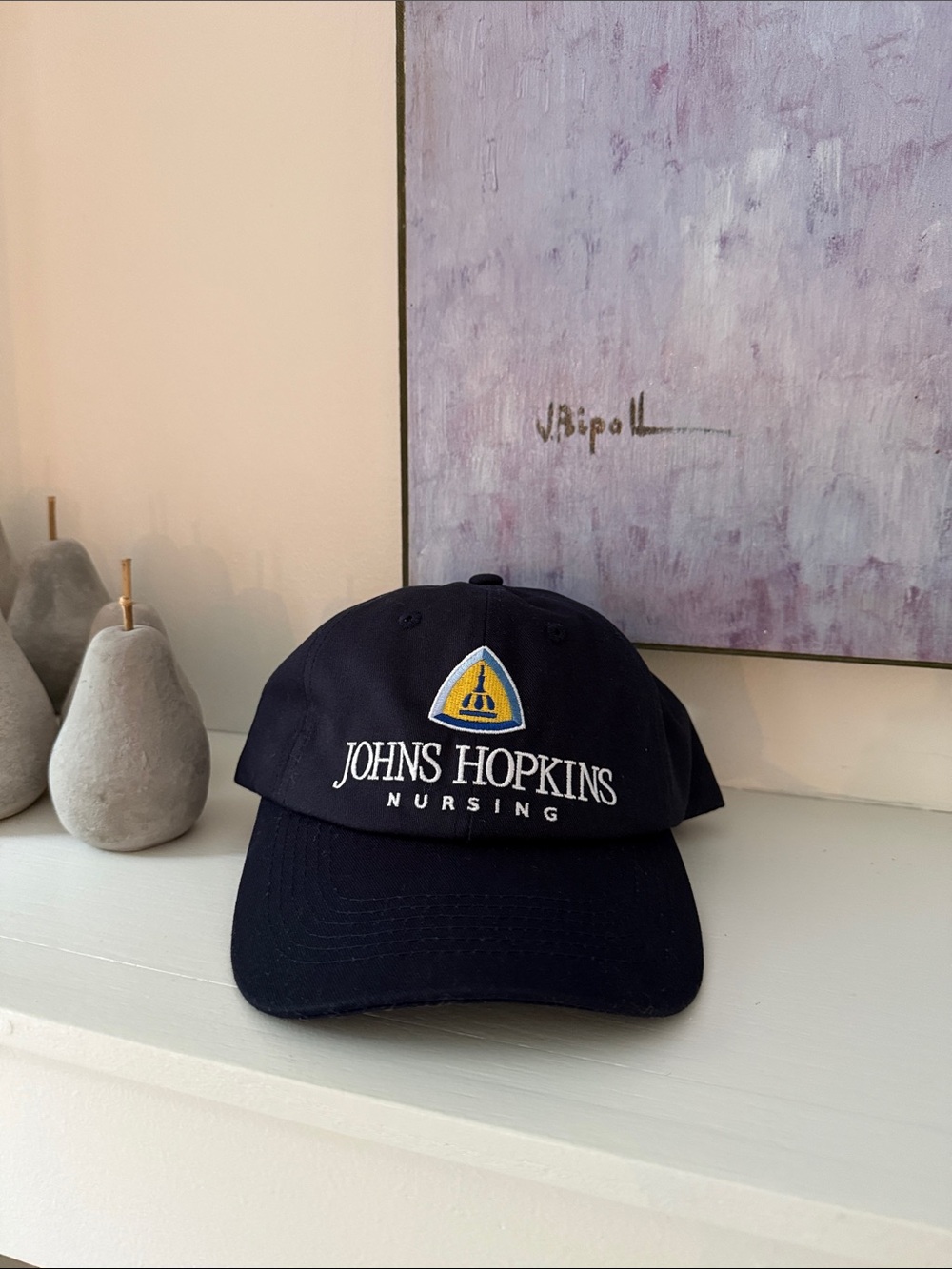 Johns Hopkins Nursing Navy Baseball Cap